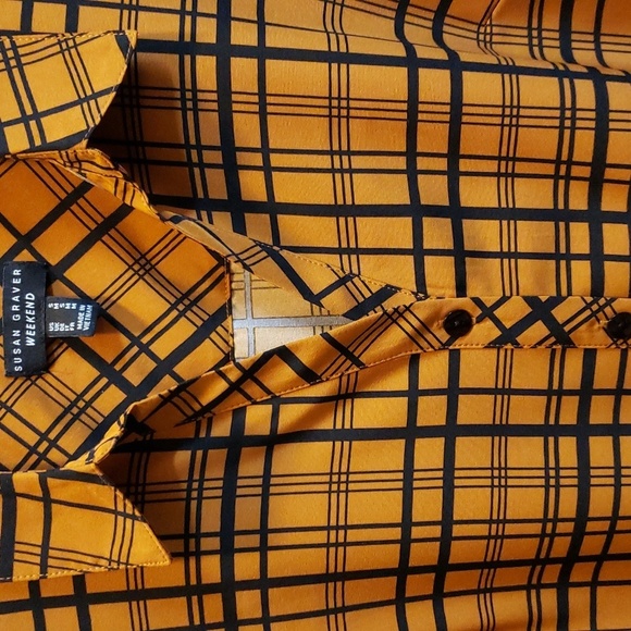 Susan graver weekend button front tunic - Picture 5 of 6